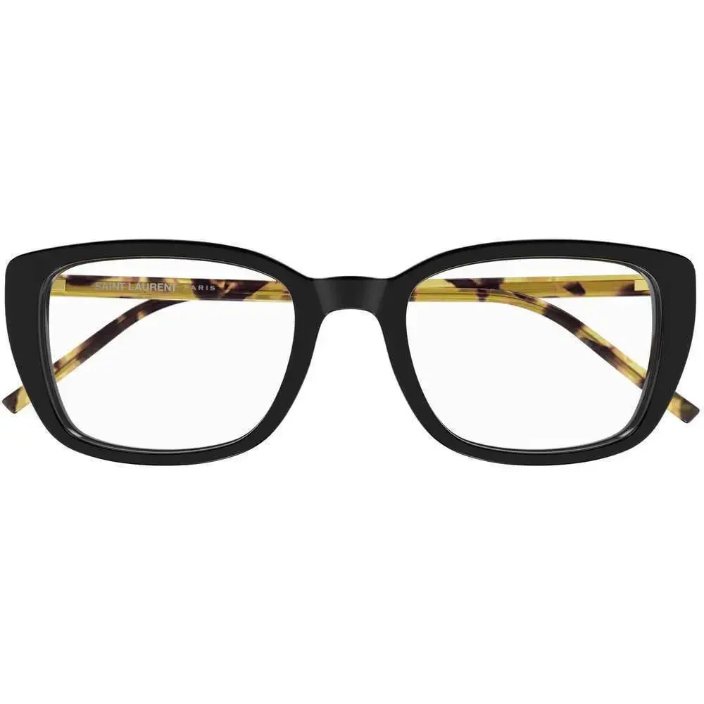 NWT Yves Saint Laurent SL-776 Black Havana 53mm Eyeglasses